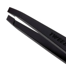 Load image into Gallery viewer, Tweezerman - Tweezerman Black Matte Slant Tweezer
