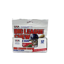 Load image into Gallery viewer, Big League Chew Outta Here Original Gum, 12ct Pouches
