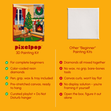 Load image into Gallery viewer, Craft Hero - Christmas Diamond Art | Cozy Fireplace
