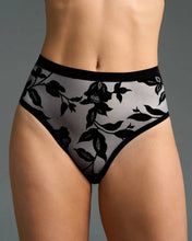 Load image into Gallery viewer, EBY - Sheer Flocked High-Cut
