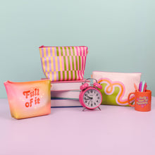 Load image into Gallery viewer, TOOT - Clover Stripe Tweedle Dum Pouch
