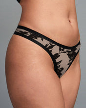 Load image into Gallery viewer, EBY - Sheer Flocked Thong
