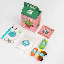Load image into Gallery viewer, Craft Hero - Crochet Kit for Beginners — Carla the Cactus
