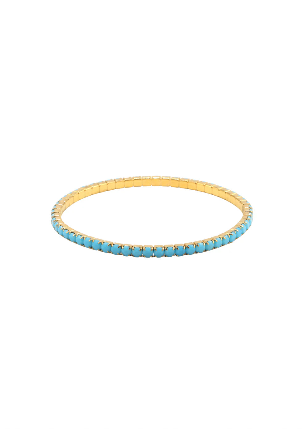 HJane 3mm Turquoise Tennis Bracelet