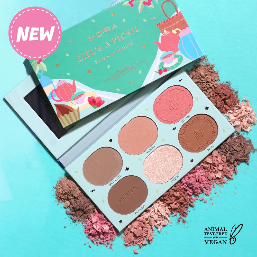 Moira Blooming Series Pressed Pigment Palette