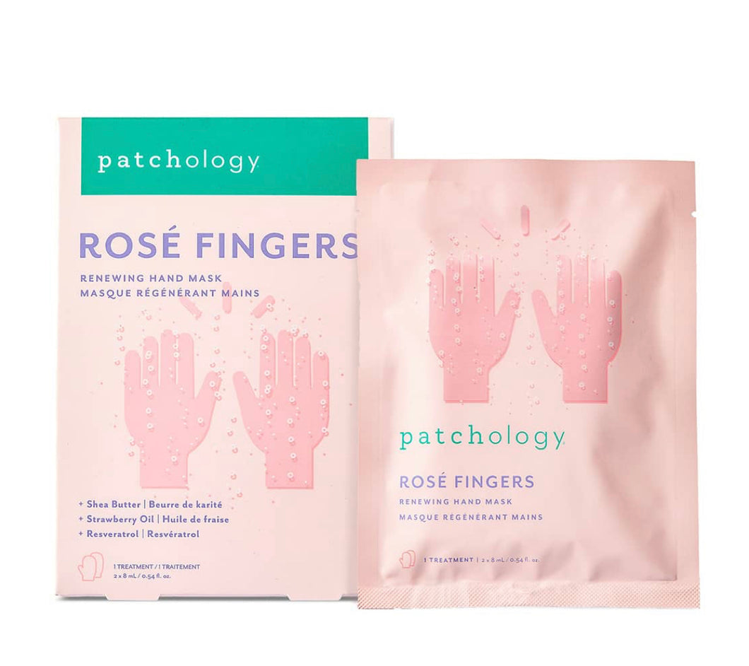 Patchology Rosé Fingers Hand Mask